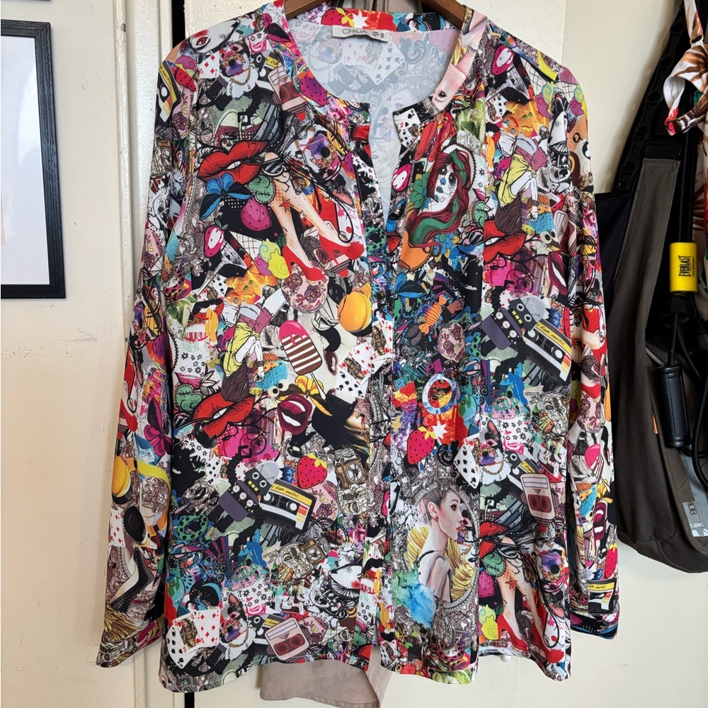 Colorful Women's blouse